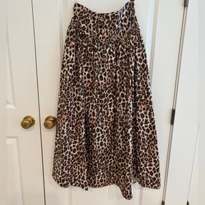 Mare Mare Leopard Print Women's Skirt